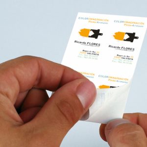 Cartões Autocolantes