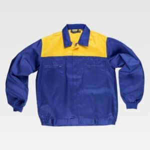 Blusão com gola de camisa